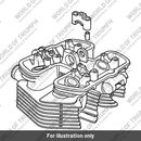 Dowel, Hollow, 8 x 14 (T3000101)