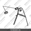 Flanged Sleeve, M6 x 10 x 8.5 (T3010047)