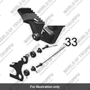 Flanged Sleeve, M6, Black (T3010111)