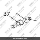 Flanged Sleeve, M8 x 26.6 (T3010212)