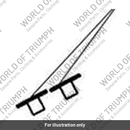 Flanged Sleeve, 6.4 x 9.5 x 10.5 (T3010305)