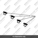 Flanged Sleeve, 6.4 x 10 x 8.5 (T3010702)