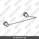 Flanged Sleeve, M6 (T3010703)