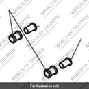 Flanged Sleeve, 6.4 x 9 x 14.6 (T3010901)