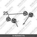 Grommet; 12 x 2 x 9.6 (T3020033)