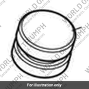 Grommet, Dia 15 x 3, Panel (T3020606)