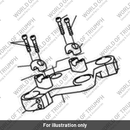 Kit, 4 x Screw M8 x 1.25 x 30 Slv (T3050175)