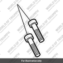 Screw, Cap/Hd, M6 x 25, Blk (T3050241)