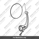 Screw, Cap/Hd, M6 x 20, Slv (T3050334)