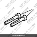 Screw, Cap/Hd, M5 x 30, Slv (T3050343)