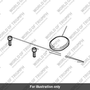 Screw, TX, Cap/Hd, M6 x 16, SS (T3050462)