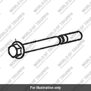 Bolt, Hhf, M12 X 135, Silver (T3150103)