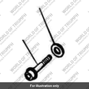 Bolt, HHF, M12 x 85, Silver (T3150317)