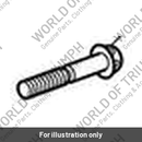 Bolt, HHF, M12 x 75, 10,9, Slv (T3151024)