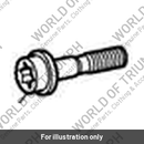 Bolt, TX, M10 x 1.25 x 52, Slv (T3151125)