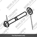 Bolt, TX, M12 x 100, Slv (T3151127)