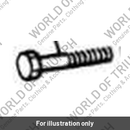 Bolt, HHF, M8x55, Black (T3200060)