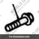 Bolt, RHHF, M8 x 30, Slv, Enc (T3200090)