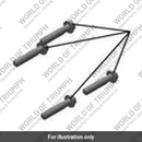 Bolt, TX, Lghtd, M6 x 30, Slv (T3200665)