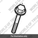 Bolt, HHF, M8 x 55, Slv (T3200820)