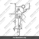 Bolt, HHF, M8 x 105, Silver (T3201036)