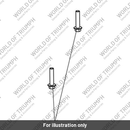Bolt, RHHF, M6 x 28, Slv (T3202303)