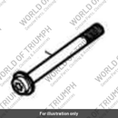 Bolt, HHF, M8 x 105, Slv (T3202309)