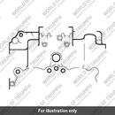 Bolt, HHF, M8 x 35, Slv (T3202319)