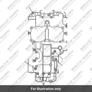 Bolt, HHF, M8 x110, Slv (T3202321)