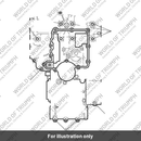 Bolt, HHF, M8 x 43, Slv (T3202325)