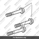 Bolt, Torx, M10 x 65, Slv (T3202329)