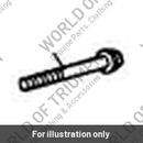 Bolt, RHHF, Domed,S/Less, M6x65 (T3203065)
