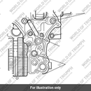 Bolt, RHHF, M6 x 55, Slv (T3203150)
