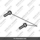 Bolt, HHF, M8 x 35, Enc, Blk (T3203319)