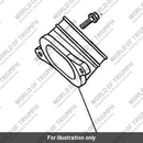 Bolt, HHF, Lghtd, M6 x 16, Slv (T3205063)