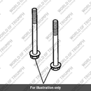 Bolt, HHF, Lghtd, M6 x 65, Slv (T3205075)