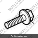 Bolt, HHF, Lghtd, M10 x 35, PAT (T3205432)