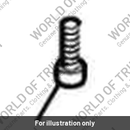 Screw, Skt, Btn/HD, M8 x 12 S/S (T3330054)