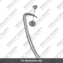 Screw, Skt HD,SS,M6x12,Dia 17mm (T3330219)