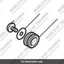 Screw, But/Hd, TX, M5 x 16, Slv (T3330289)