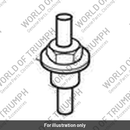 Bolt, Shld, M6 x 24, M5 Stud (T3330313)