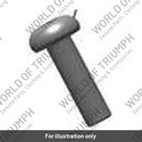 Screw, Pan/Hd, TX, M6 x 20, Blk (T3330447)