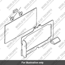 Screw, Btn/Hd, M6 x 12, Slv (T3330726)