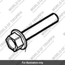 Bolt, RHHF, M5 x 25, S5041 (T3330893)
