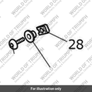 Screw, Butn/Hd, M5 x 20, Slv (T3330952)