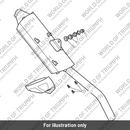 Screw, Pan/Hd, Tx, M6 x 12, Enc (T3331042)