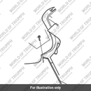 Bolt, But/Hd, M5 x 17, Shld, Enc (T3331064)