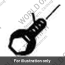 Bolt, HHF, M6 x 20, S/S (T3331101)