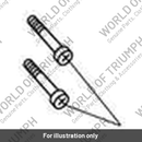 Screw, Pan/Hd, Phil, M5 x 40 (T3331440)