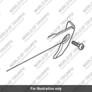 Screw, Pan/Hd, M6 x 25, Shld, Slv (T3331590)